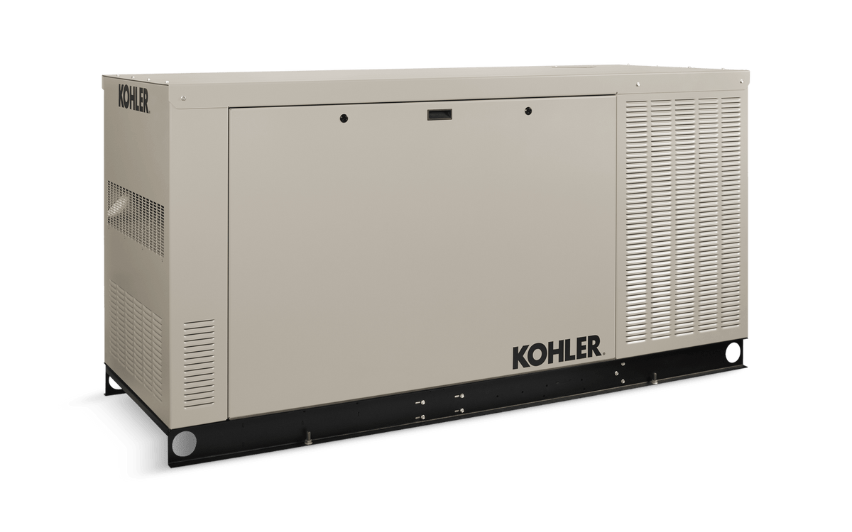 KOHLER 48RCLC-QS51 48 kW Standby Generator — Single-Phase, 240V, Block Heater - Sky Solar USA