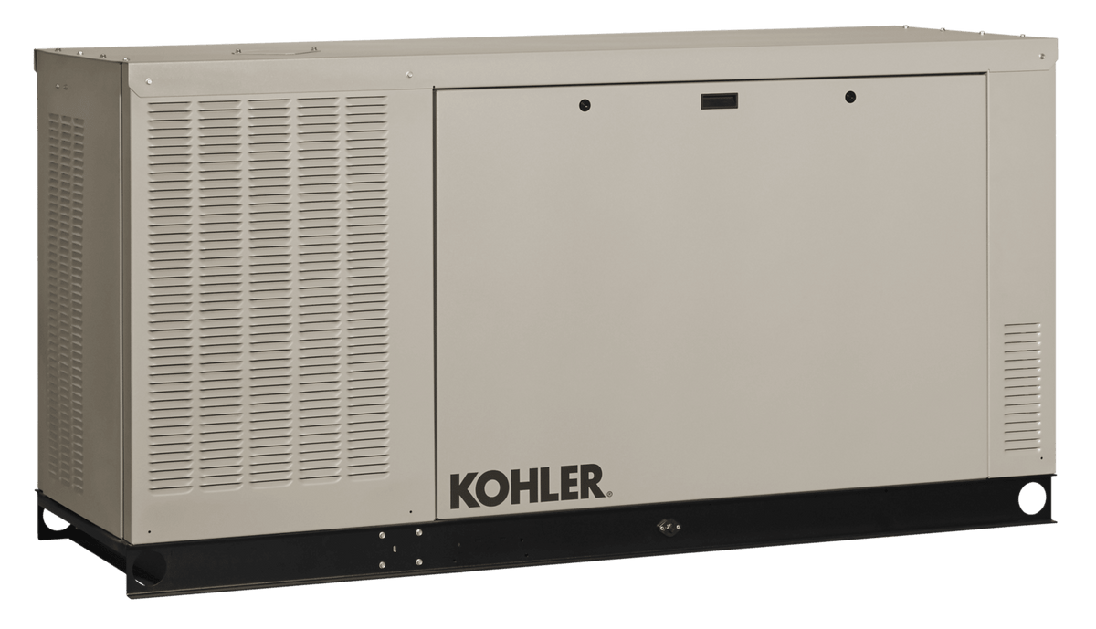 KOHLER 60RCLB-QS51 60 kW Standby Generator — Single-Phase, 240V, Block Heater - Sky Solar USA