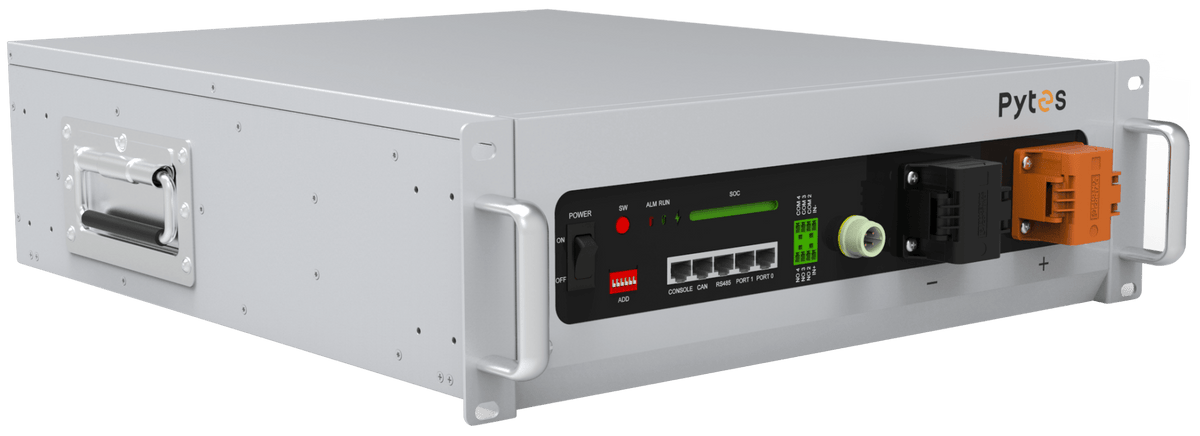 Pytes V5 Battery Bank with V-BOX-OC Outdoor Enclosure | 20.48kWh - Sky Solar USA