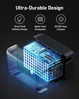 Anker SOLIX BP2600 Expansion Battery - 2560Wh LFP (For Anker SOLIX F2000, F2600) - Sky Solar USA