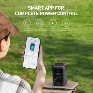 Anker SOLIX C300X DC Portable Power Station (288Wh/90,000mAh) Great for Camping, Traveling, and Emergencies - Sky Solar USA