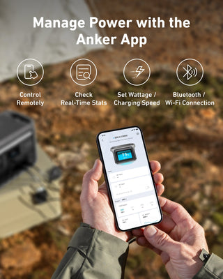 Anker SOLIX C800X Portable Power Station - 768Wh | 1600W - Sky Solar USA
