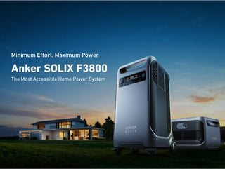 Anker SOLIX F3800 + Expansion Battery, 7680Wh | 6000W - Sky Solar USA