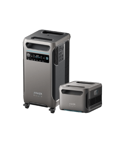 Anker SOLIX F3800 + Expansion Battery, 7680Wh | 6000W - Sky Solar USA