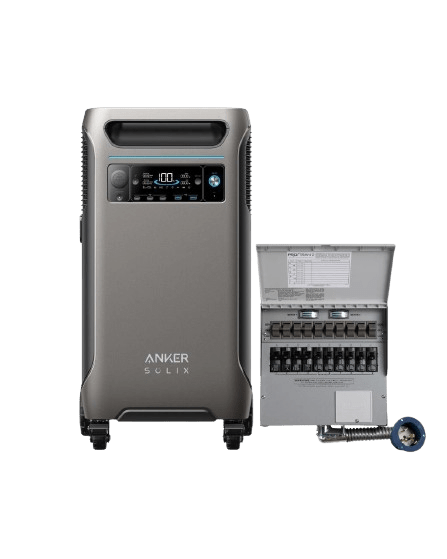 Anker SOLIX F3800 + Home Backup Kit (Transfer switch) - Sky Solar USA