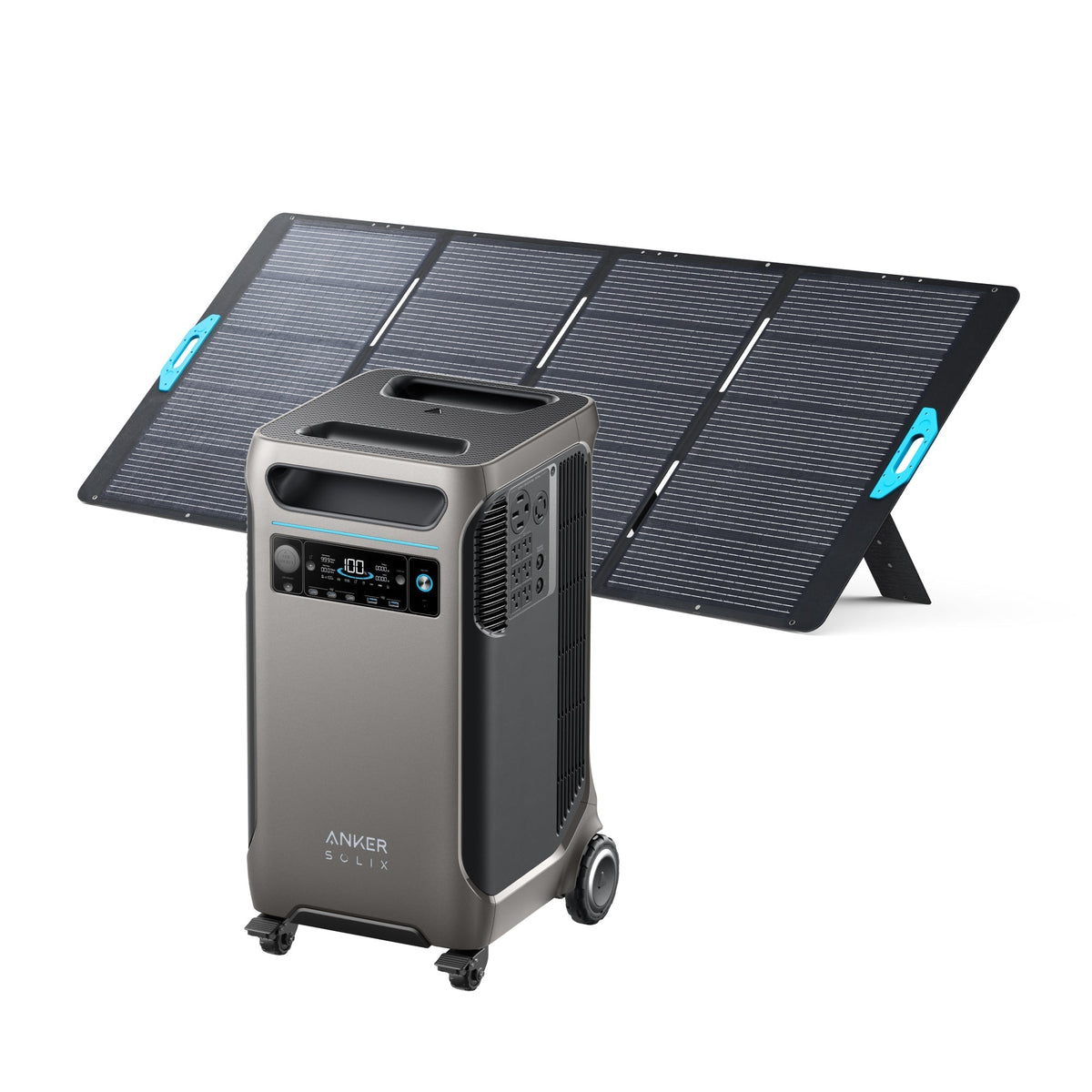 Anker SOLIX F3800 Solar Generator + 400W Solar Panel - Sky Solar USA