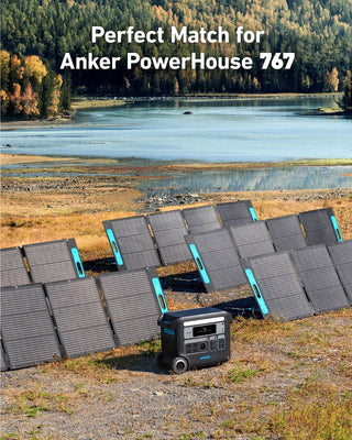 Anker SOLIX PS200 Portable Solar Panel - Sky Solar USA