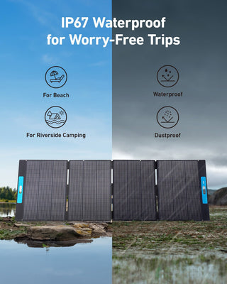 Anker SOLIX PS400 Portable Solar Panel - Sky Solar USA