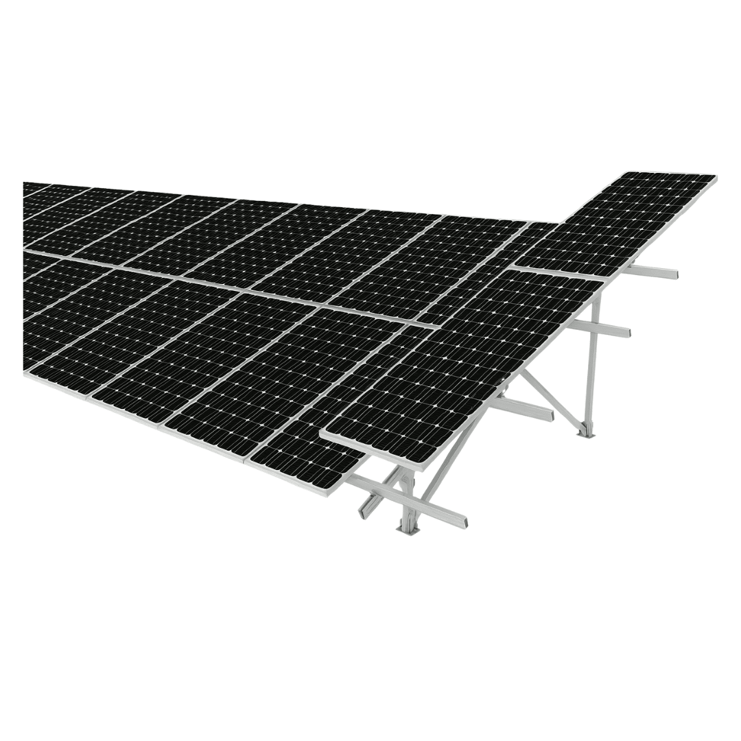 ChikoUSA GroundFlex U2V Solar Ground Mount Kit | Standard Module Version - Sky Solar USA