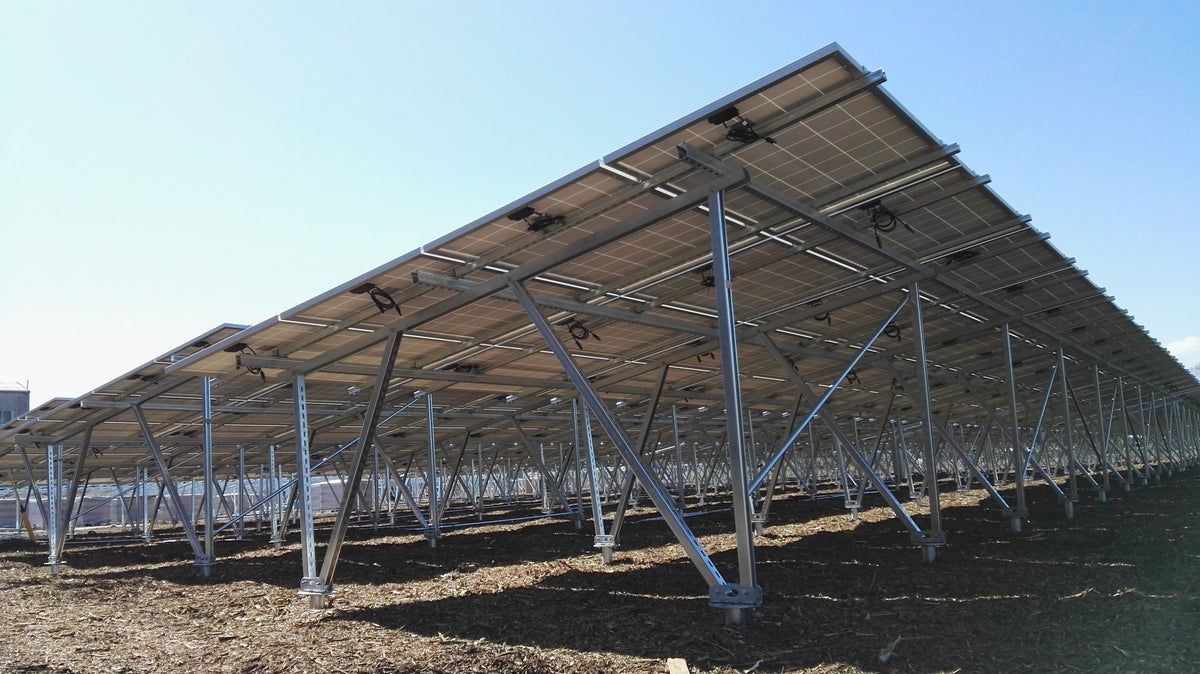 ChikoUSA GroundFlex U2V Solar Ground Mount Kit | Standard Module Version - Sky Solar USA