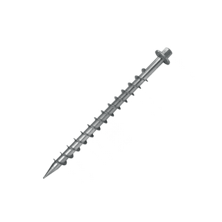 ChikoUSA Lawn Lizard 36-IN Ground Screw w/ Attachment Bracket - Sky Solar USA