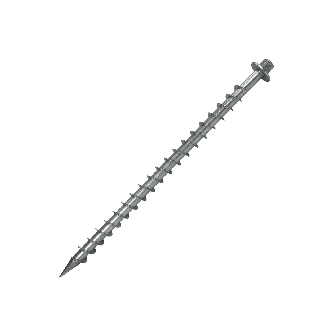 ChikoUSA Lawn Lizard 46-IN Ground Screw w/ Attachment Bracket - Sky Solar USA