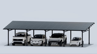 ChikoUSA Maximo 185 Steel Solar Carport / Gazebo - Sky Solar USA