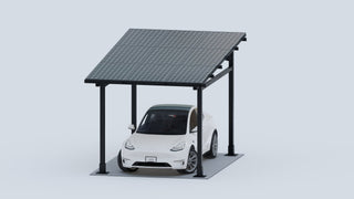 ChikoUSA Maximo 185 Steel Solar Carport / Gazebo - Sky Solar USA