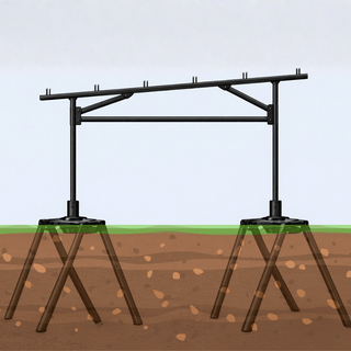 ChikoUSA Monster Mount | Concrete-Free Carport Foundation - Sky Solar USA