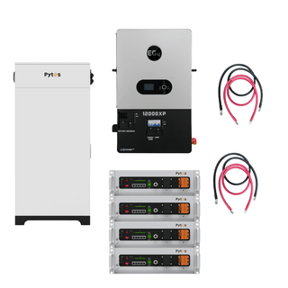 EG4 12000XP Off-Grid Inverter + Pytes V5 Rack Battery Power Bundle - Sky Solar USA
