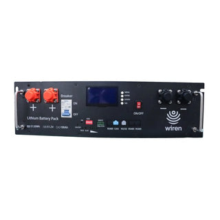 EG4 12000XP Off-Grid Power System + Wiren Server Rack Battery - Sky Solar USA