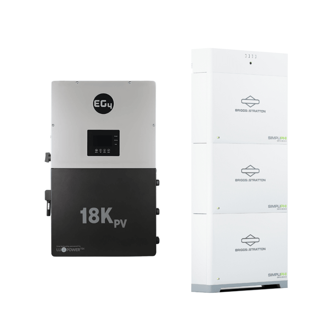 EG4 18kPV Hybrid Inverter & 48V SimpliPHI Battery Outdoor-Ready Bundle - Sky Solar USA
