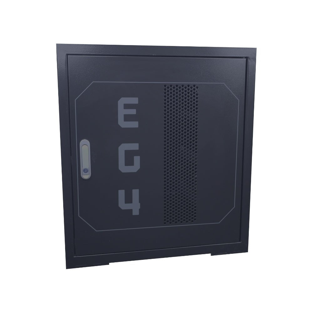 EG4 Enclosed Battery Rack | 3 Slot | Wheels Included - Sky Solar USA