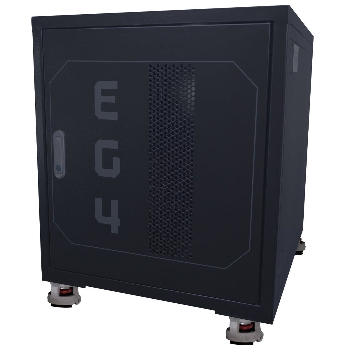 EG4 Enclosed Battery Rack | 3 Slot | Wheels Included - Sky Solar USA