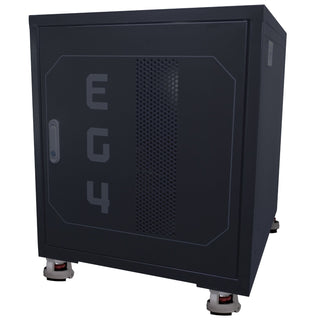 EG4 Enclosed Battery Rack | 3 Slot | Wheels Included - Sky Solar USA