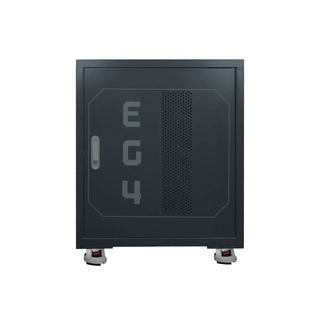 EG4 Enclosed Battery Rack | 3 Slot | Wheels Included - Sky Solar USA