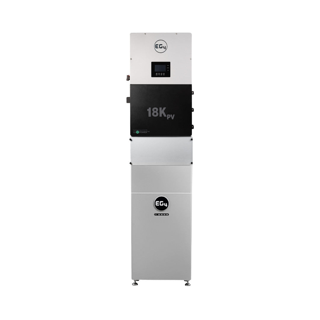 EG4 WallMount Indoor Battery & EG4 18kPV Bundle - Sky Solar USA