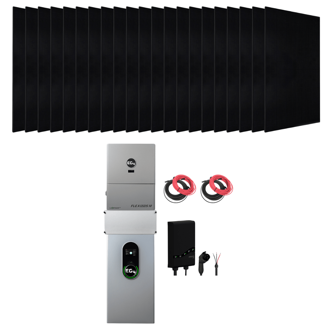 EV Charging Kit | Complete System with Emporia & EG4 Batteries - Sky Solar USA