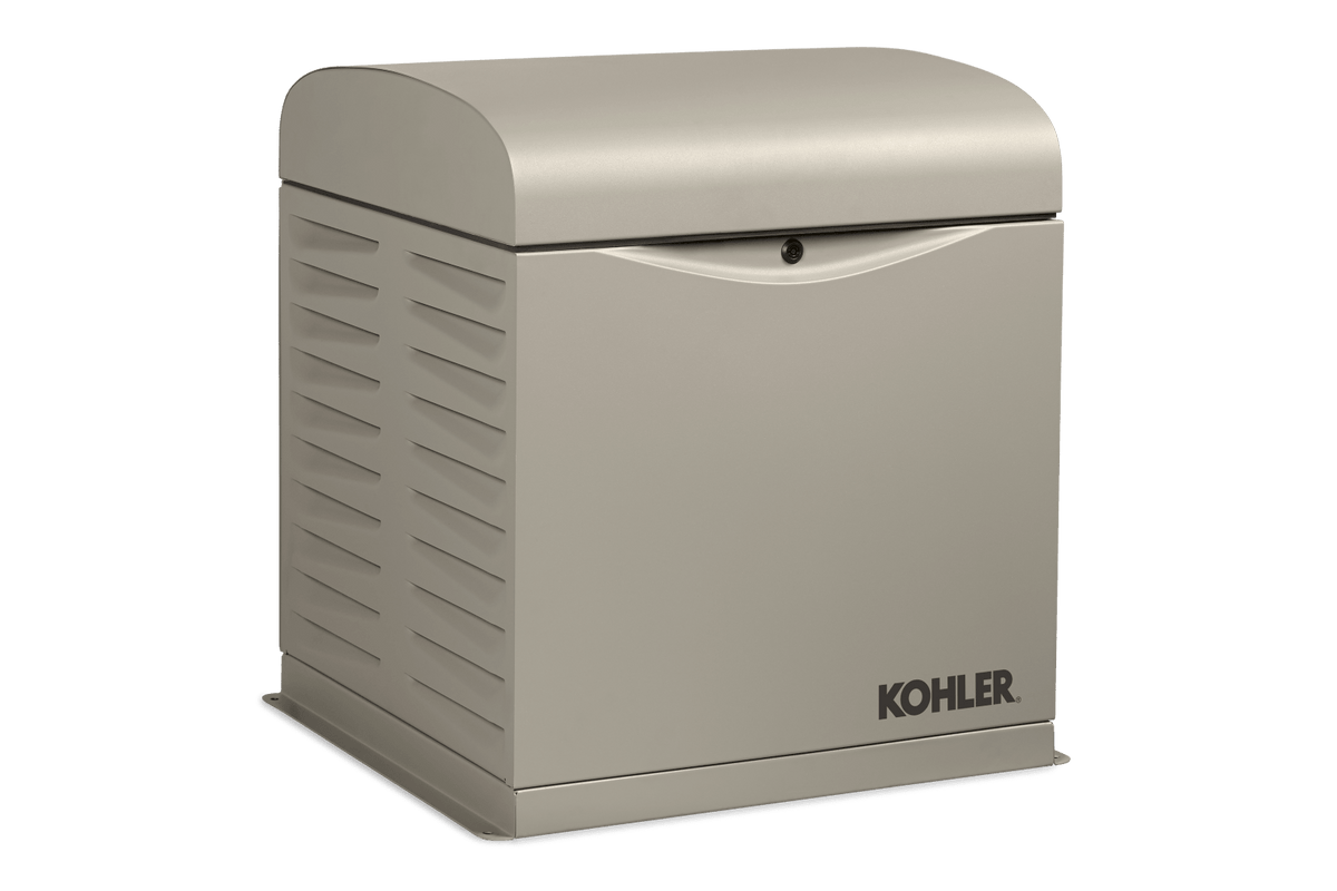 KOHLER 12RESVL-100LC12 12 kW Standby Generator — RXT 100 Amp, LC-12 spaces, NEMA1 - Sky Solar USA