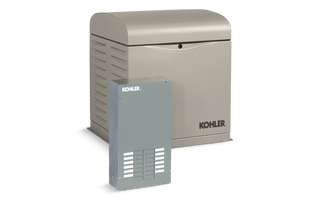 KOHLER 12RESVL-100LC12 12 kW Standby Generator — RXT 100 Amp, LC-12 spaces, NEMA1 - Sky Solar USA