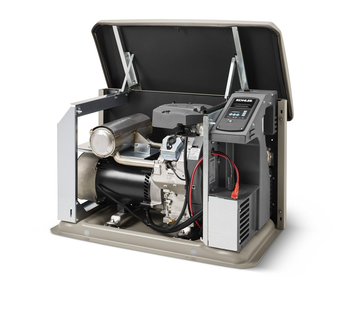 KOHLER 20RCAL-200SELS 20 kW Standby Generator — RXT 200 A SE, N3R, w/LOAD Man - Sky Solar USA