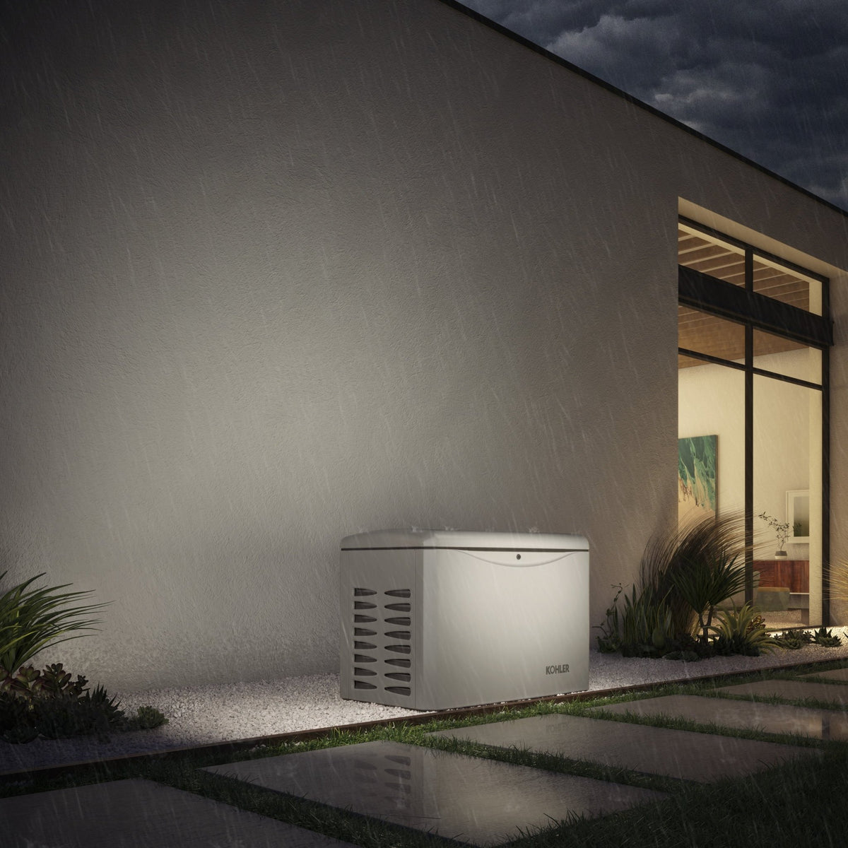 KOHLER 20RCAL-200SELS 20 kW Standby Generator — RXT 200 A SE, N3R, w/LOAD Man - Sky Solar USA