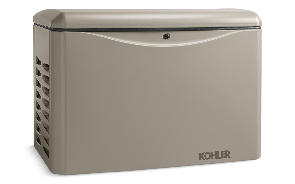 KOHLER 26RCA-QS50 26 kW Standby Generator — Single-Phase, 240V, Cold Weather Kit - Sky Solar USA
