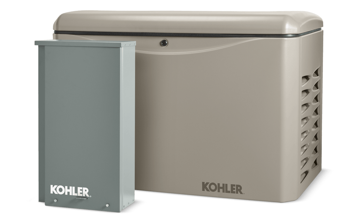 KOHLER 26RCAL-200SELS 26 kW Standby Generator — RXT 200 Amp, SE, N3R, w/LOAD Man - Sky Solar USA