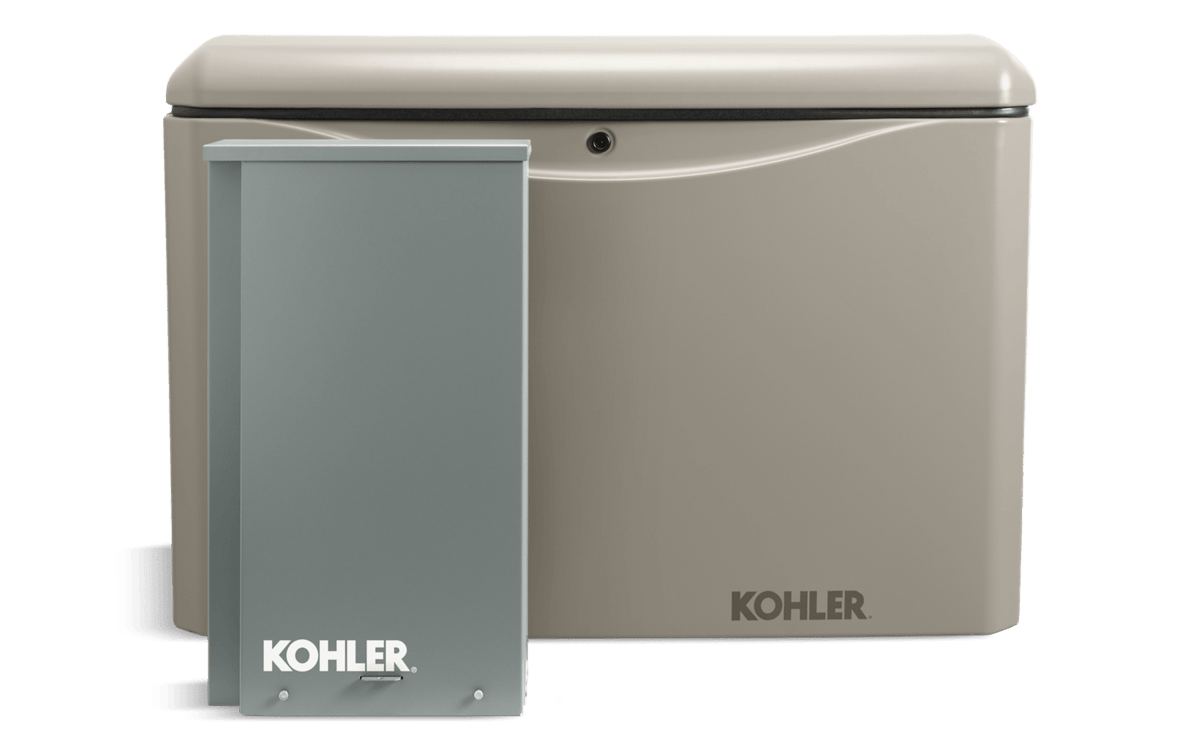 KOHLER 26RCAL-200SELS 26 kW Standby Generator — RXT 200 Amp, SE, N3R, w/LOAD Man - Sky Solar USA