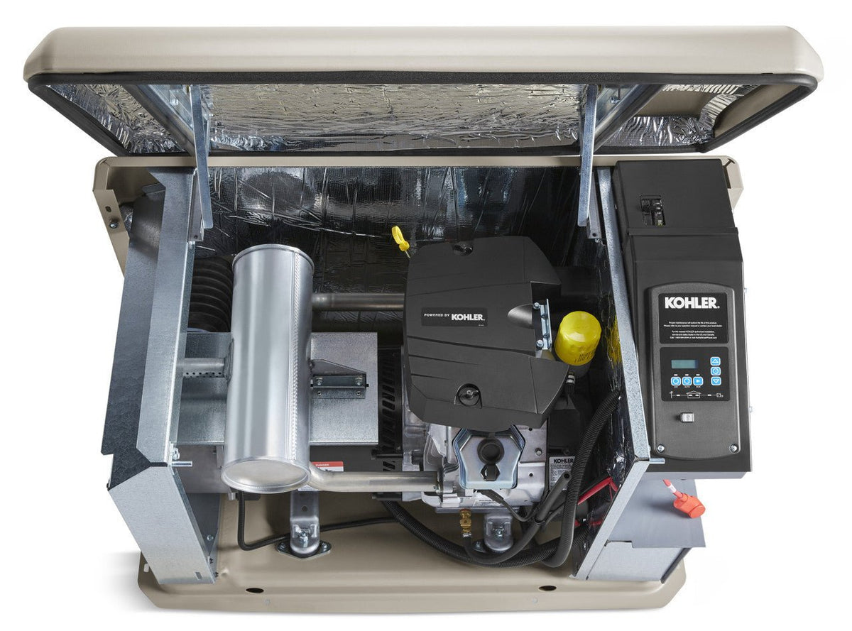 KOHLER 26RCAL-200SELS 26 kW Standby Generator — RXT 200 Amp, SE, N3R, w/LOAD Man - Sky Solar USA