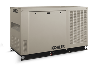KOHLER 38RCLC-QS50 38 kW Standby Generator — Single-Phase, 240V, Block Heater - Sky Solar USA