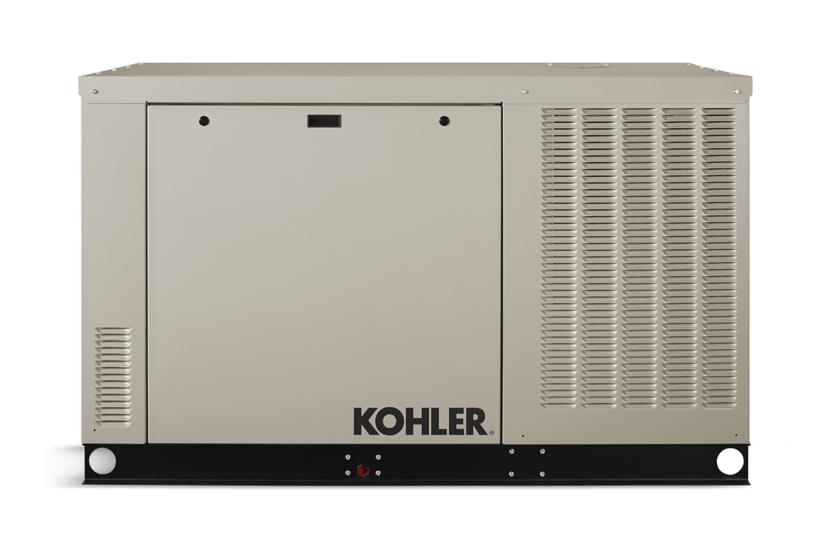 KOHLER 38RCLC-QS50 38 kW Standby Generator — Single-Phase, 240V, Block Heater - Sky Solar USA