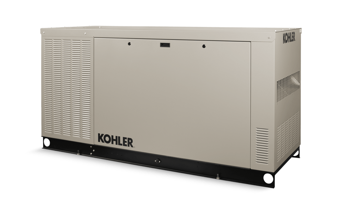 KOHLER 48RCLC-QS51 48 kW Standby Generator — Single-Phase, 240V, Block Heater - Sky Solar USA
