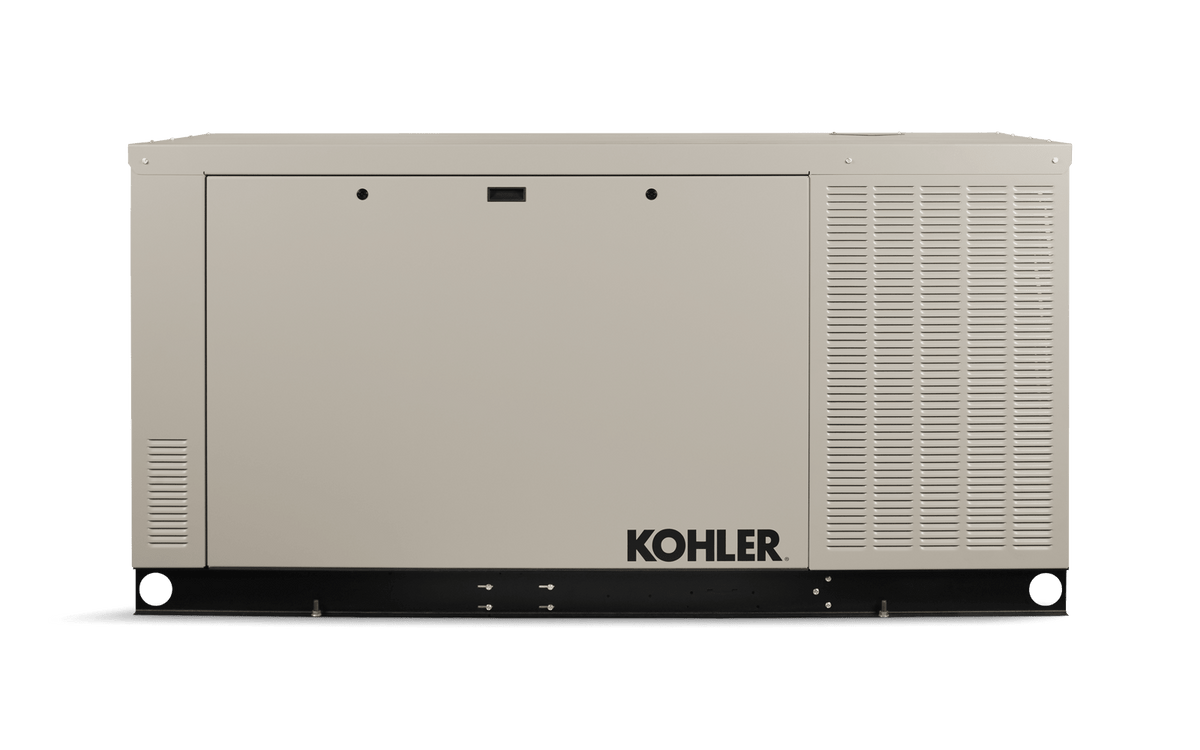 KOHLER 48RCLC-QS51 48 kW Standby Generator — Single-Phase, 240V, Block Heater - Sky Solar USA