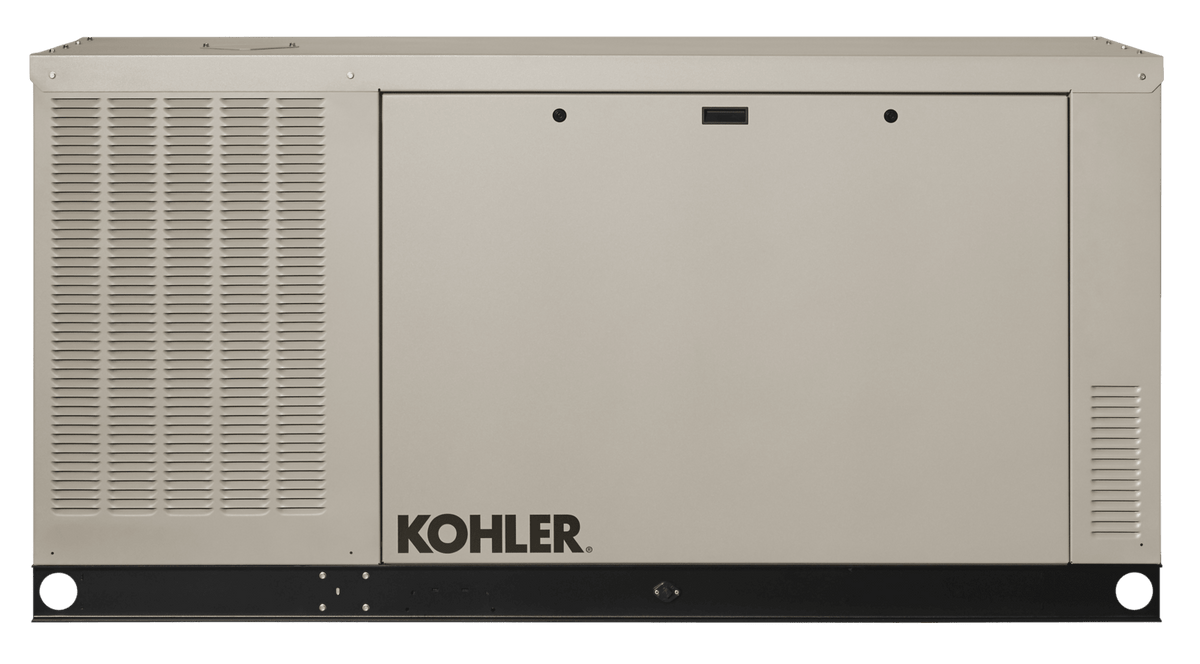 KOHLER 60RCLB-QS51 60 kW Standby Generator — Single-Phase, 240V, Block Heater - Sky Solar USA