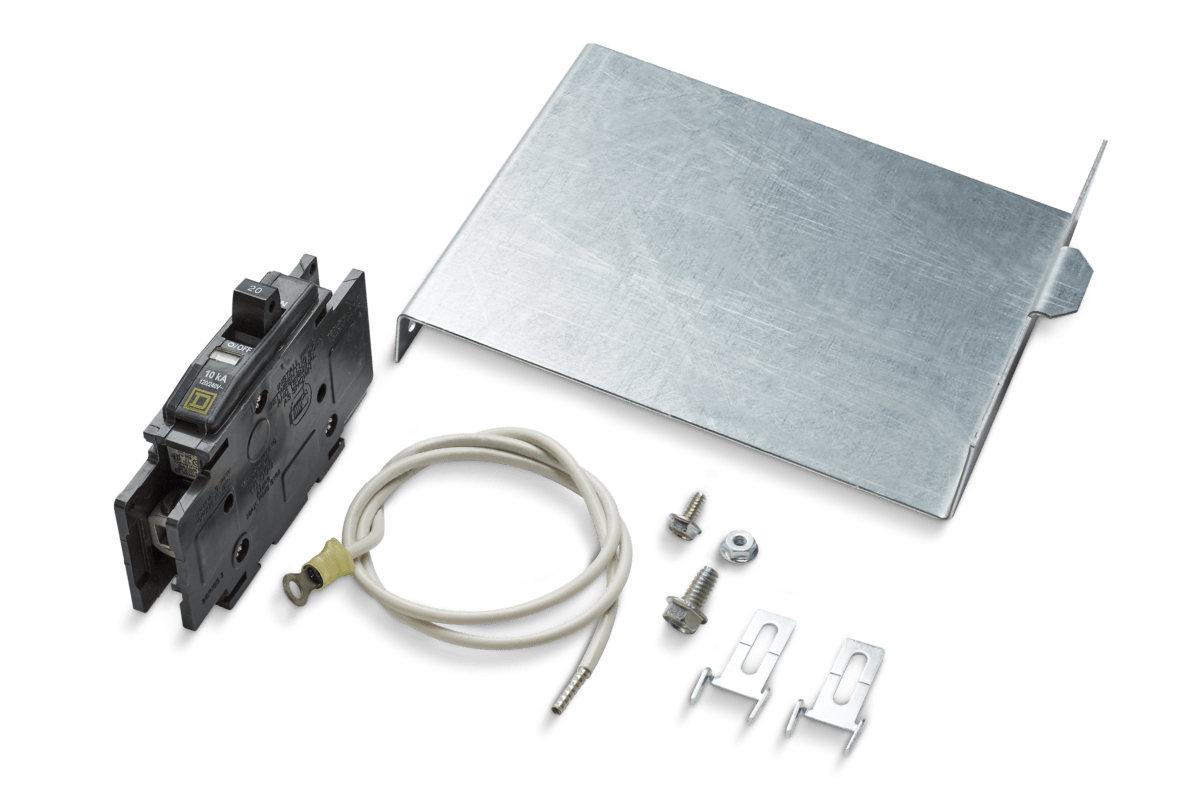 KOHLER GM104558-KP6 Auxiliary Circuit Breaker Kit — 20A for 300-400A (QS4 and later) RXT Service Entrance ATS - Sky Solar USA