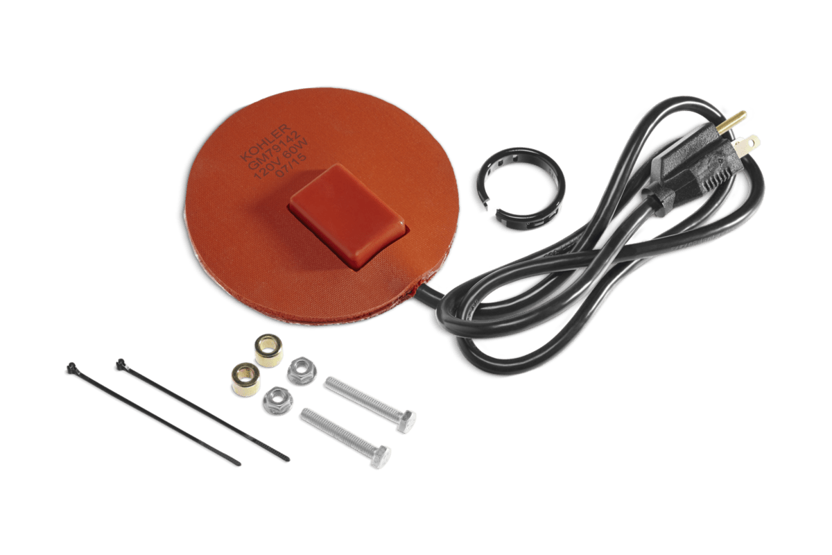 KOHLER GM79141-KP2-QS Fuel Regulator Heater Kit — 240V 100W for 20kW Generators - Sky Solar USA