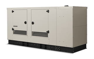 KOHLER KG125R-QS5 125 kW Standby Generator — Three-Phase, 120/208, 4R13X Alternator, Aluminum Enclosure - Sky Solar USA