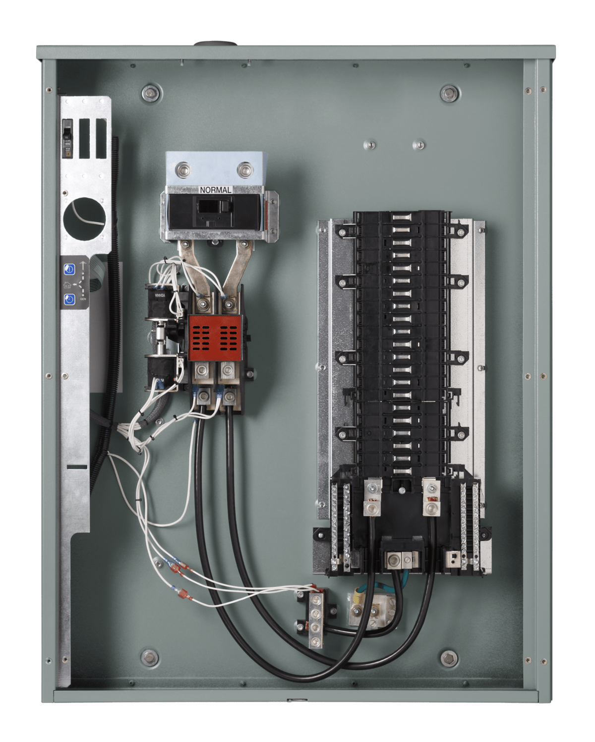 KOHLER RDT-CFNC-200BSEQS3 RDT Automatic Transfer Switch — 200A 240V Single-Phase Service Entrance, 42-Space Load Center, NEMA 3R - Sky Solar USA