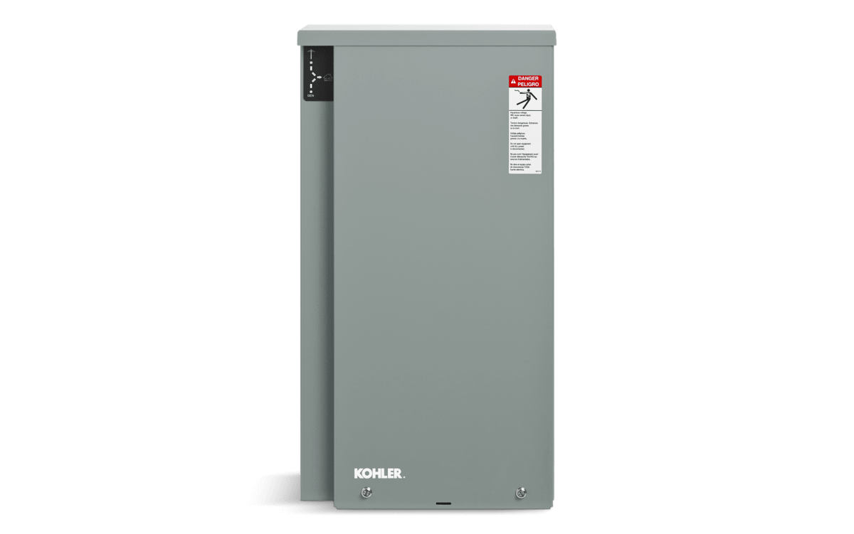 KOHLER RXT-JCTC-0100A-QS4 RXT Automatic Transfer Switch — 100A 208V 3-Phase, NEMA 3R - Sky Solar USA
