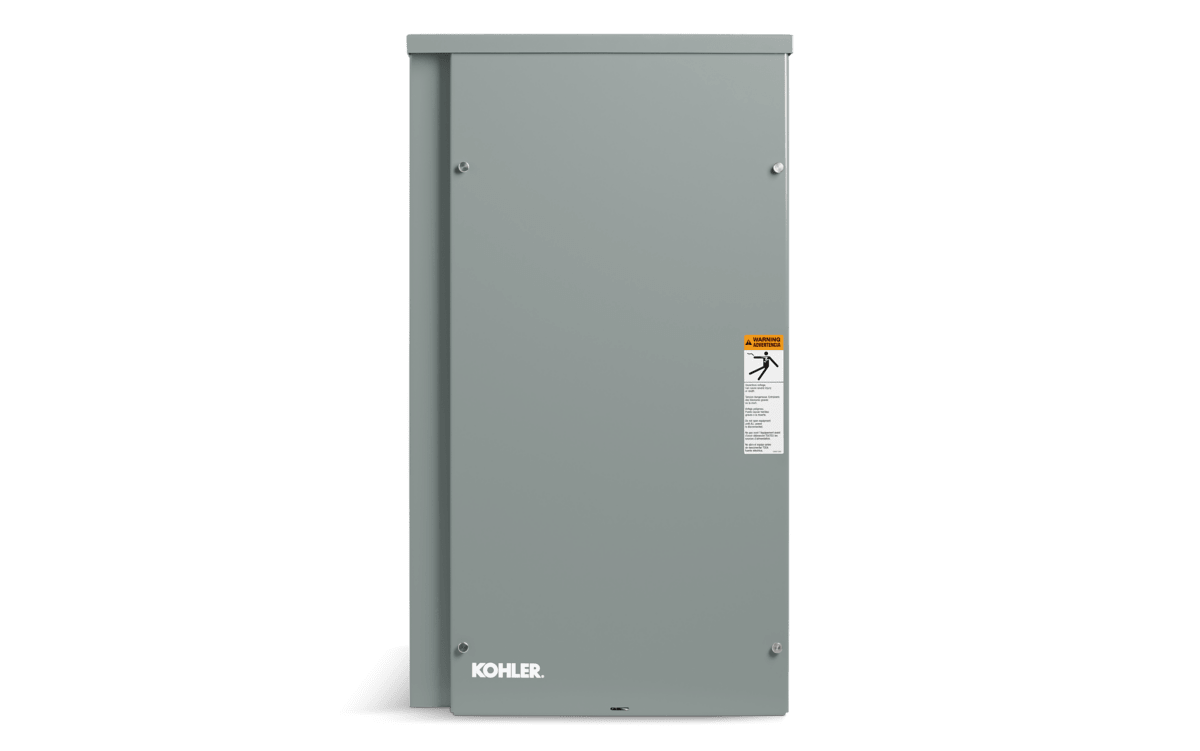 KOHLER RXT-JFNC-100ASEQS4 RXT Automatic Transfer Switch — 100A 240V Single-Phase Service Entrance, NEMA 3R - Sky Solar USA