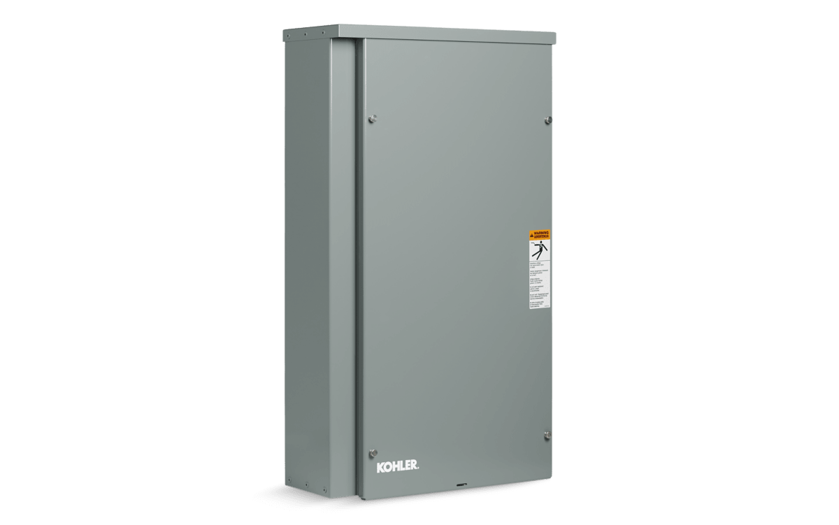 KOHLER RXT-JFNC-150ASEQS3 RXT Automatic Transfer Switch — 150A 240V Single-Phase Service Entrance, NEMA 3R - Sky Solar USA