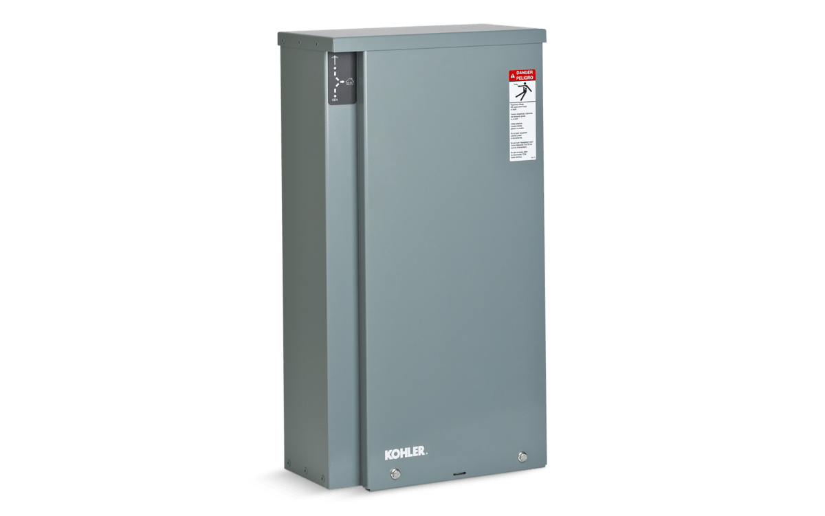 KOHLER RXT-JFTC-0100A-QS4 RXT Automatic Transfer Switch — 100A 240V 3-Phase, NEMA 3R - Sky Solar USA