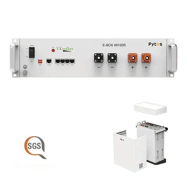 Pytes E-Box 48100R Server Rack Battery | 51.2V 100Ah 5.12kWh - Sky Solar USA